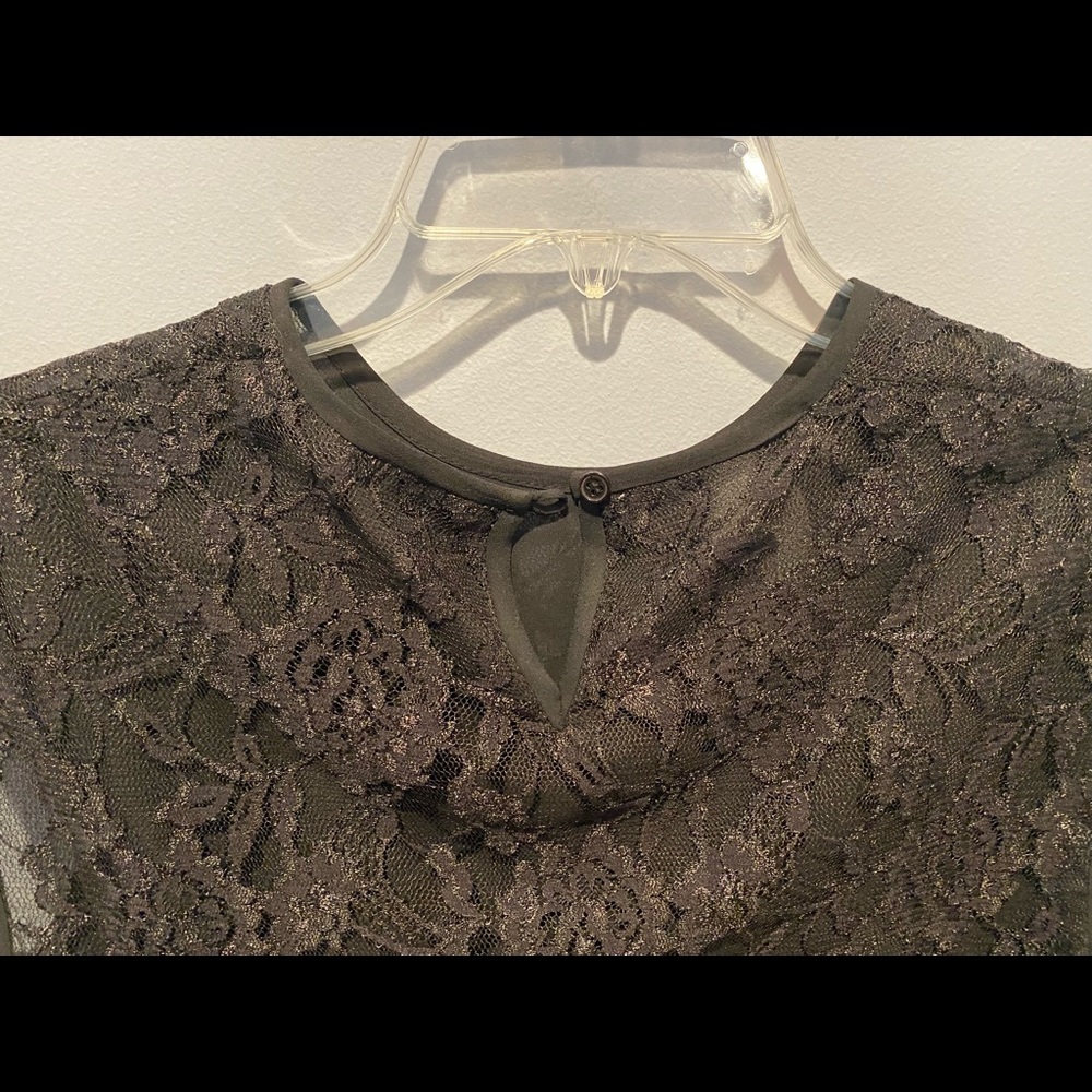 Black Lace, Lined, Sleeveless Cami, Jones New York NWTO size 8 - Picture 3 of 6